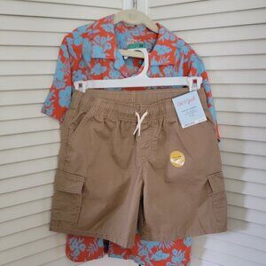 Boy's Cat & Jack Spring/Summer Set - Size Medium